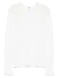 Ermanno Scervino lace-insert blouse - White