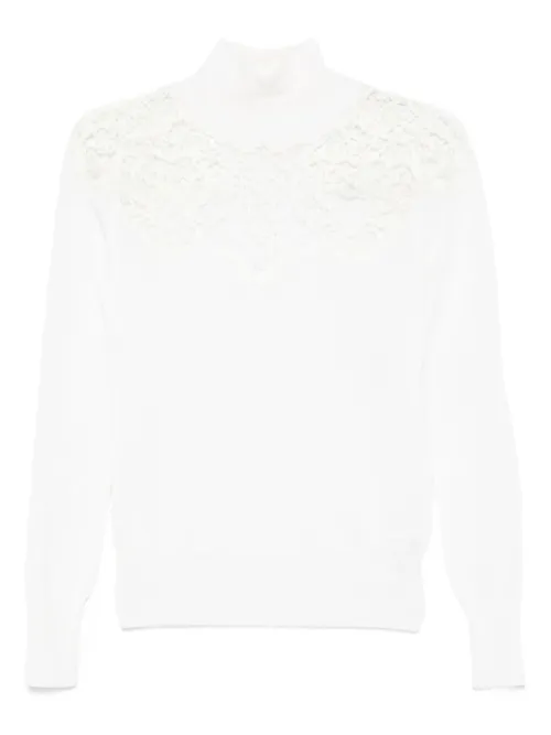 Pull à col montant - Ermanno Scervino - Modalova