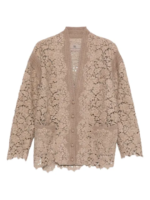 Ermanno Scervino floral-lace cardigan