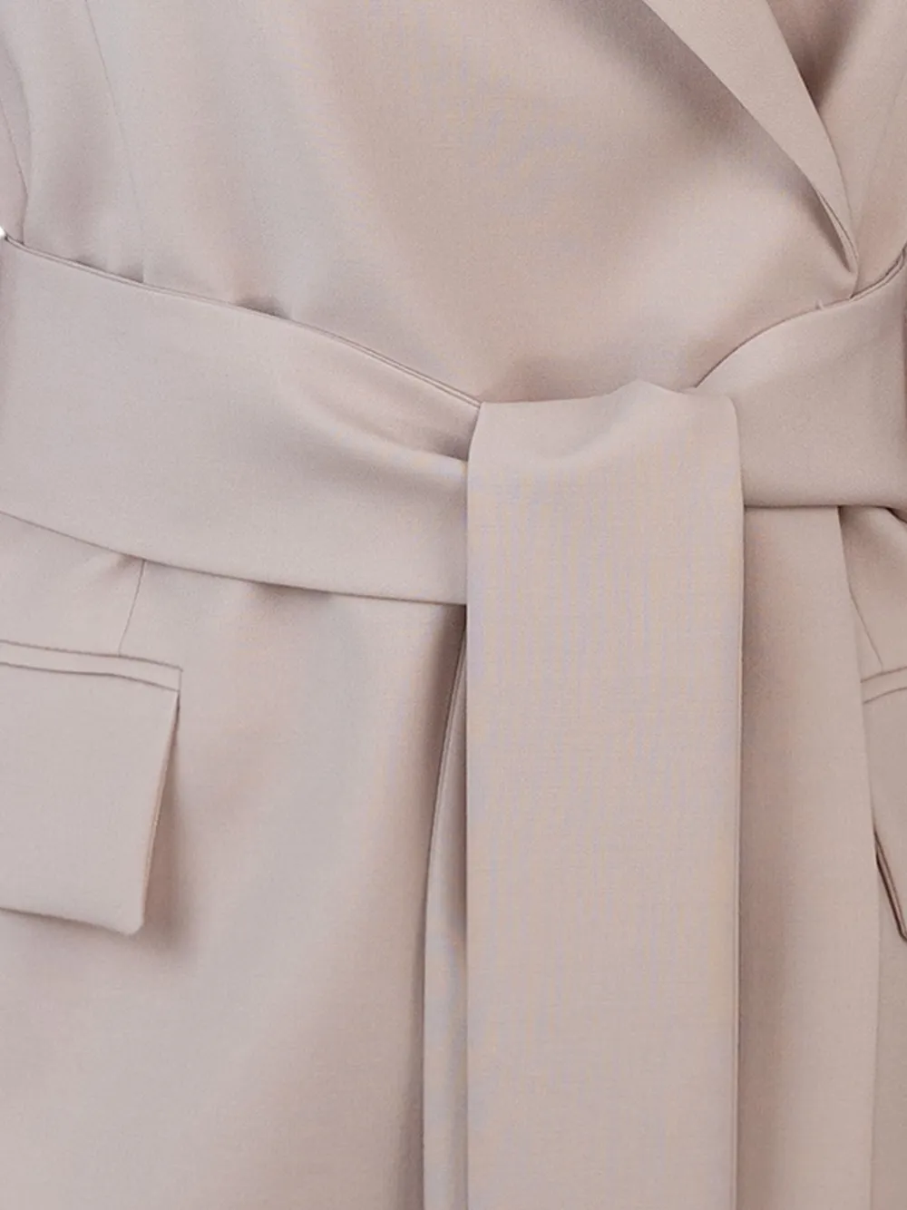 Weekend Max Mara belted lapels jacket Beige