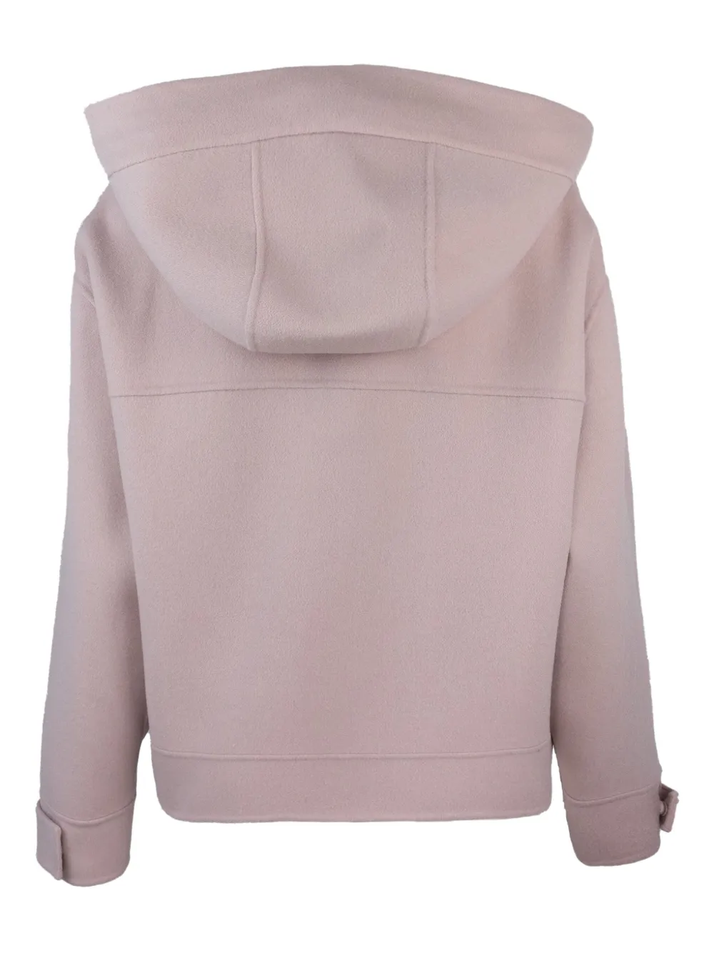 Weekend Max Mara Gary hooded patch-pocket jacket Roze