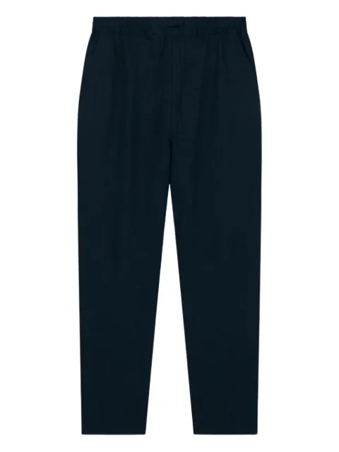 CHÉ drawstring linen trousers