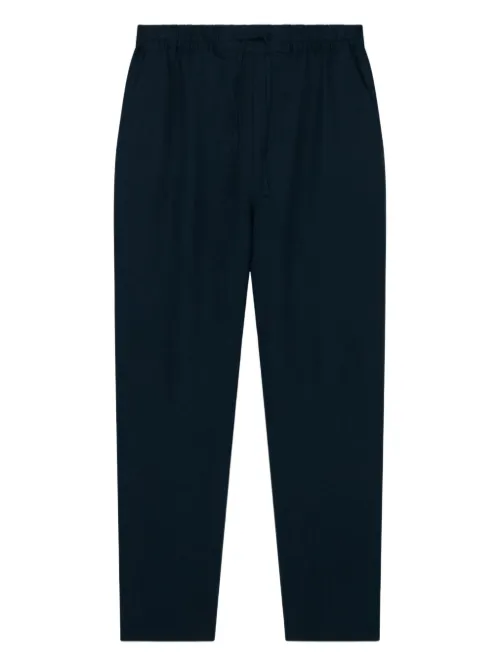 Pantalon en lin à lien de resserrage - CHÉ - Modalova