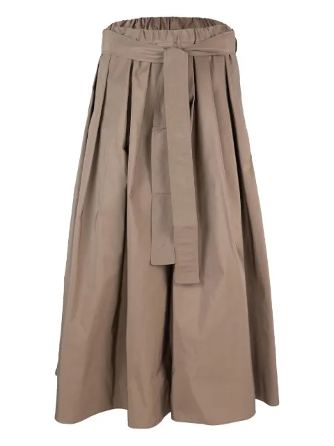 Max Mara belted midi skirt