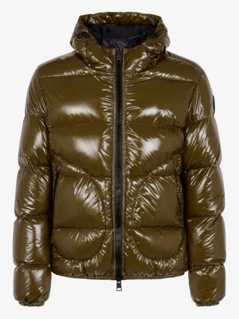 Herno hooded quilted jacket