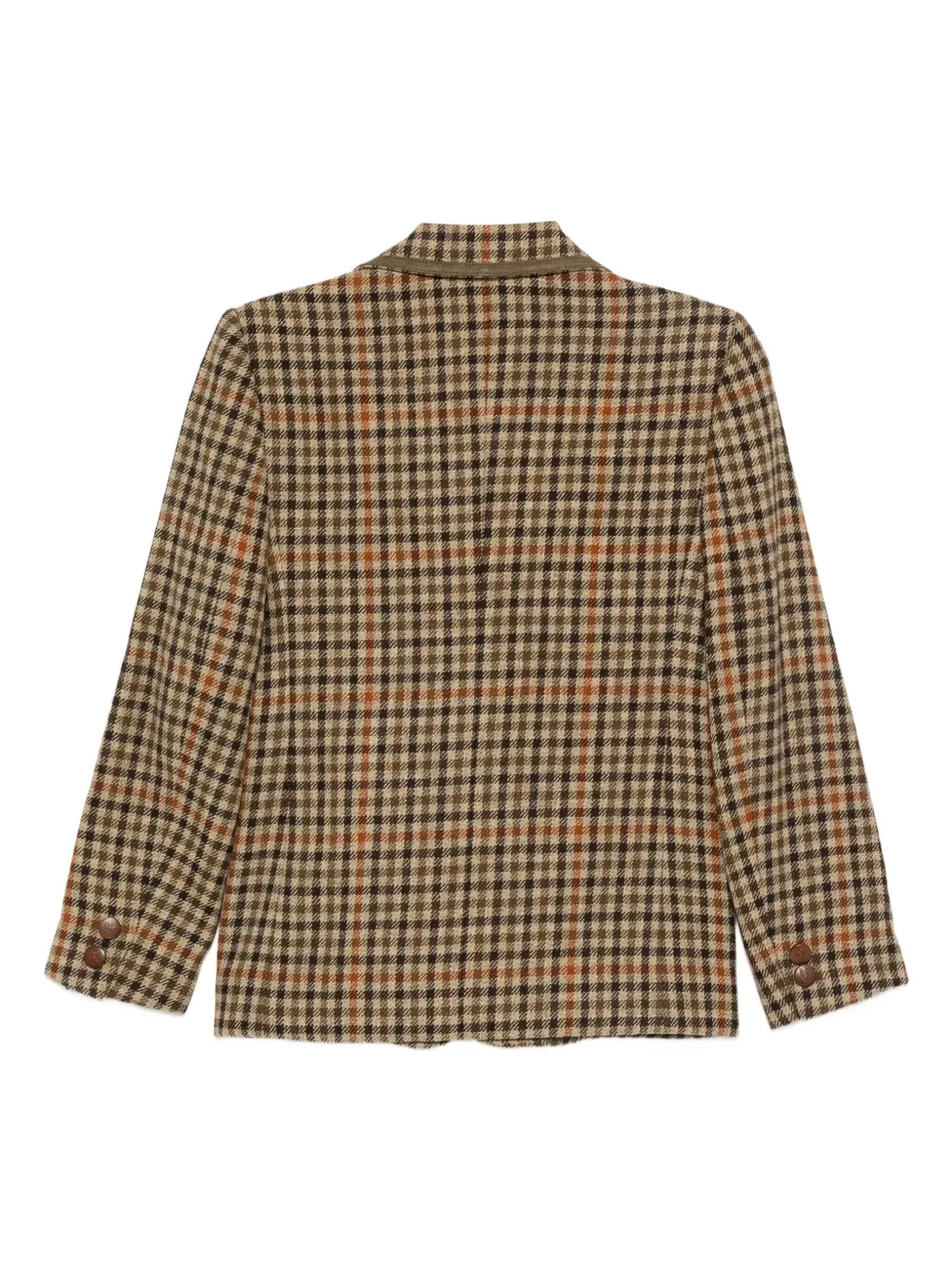 Céline Pre-Owned 1970s checked wool blazer | Image 2