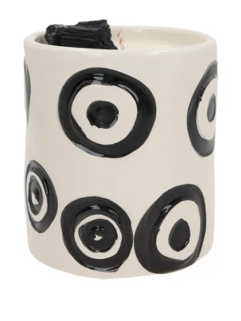 10 CORSO COMO x Love & Stones circle-pattern ceramic candle