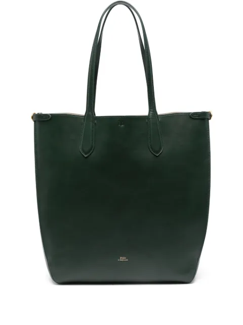 Polo Ralph Lauren Tote North-South leather buckle-detail tote bag