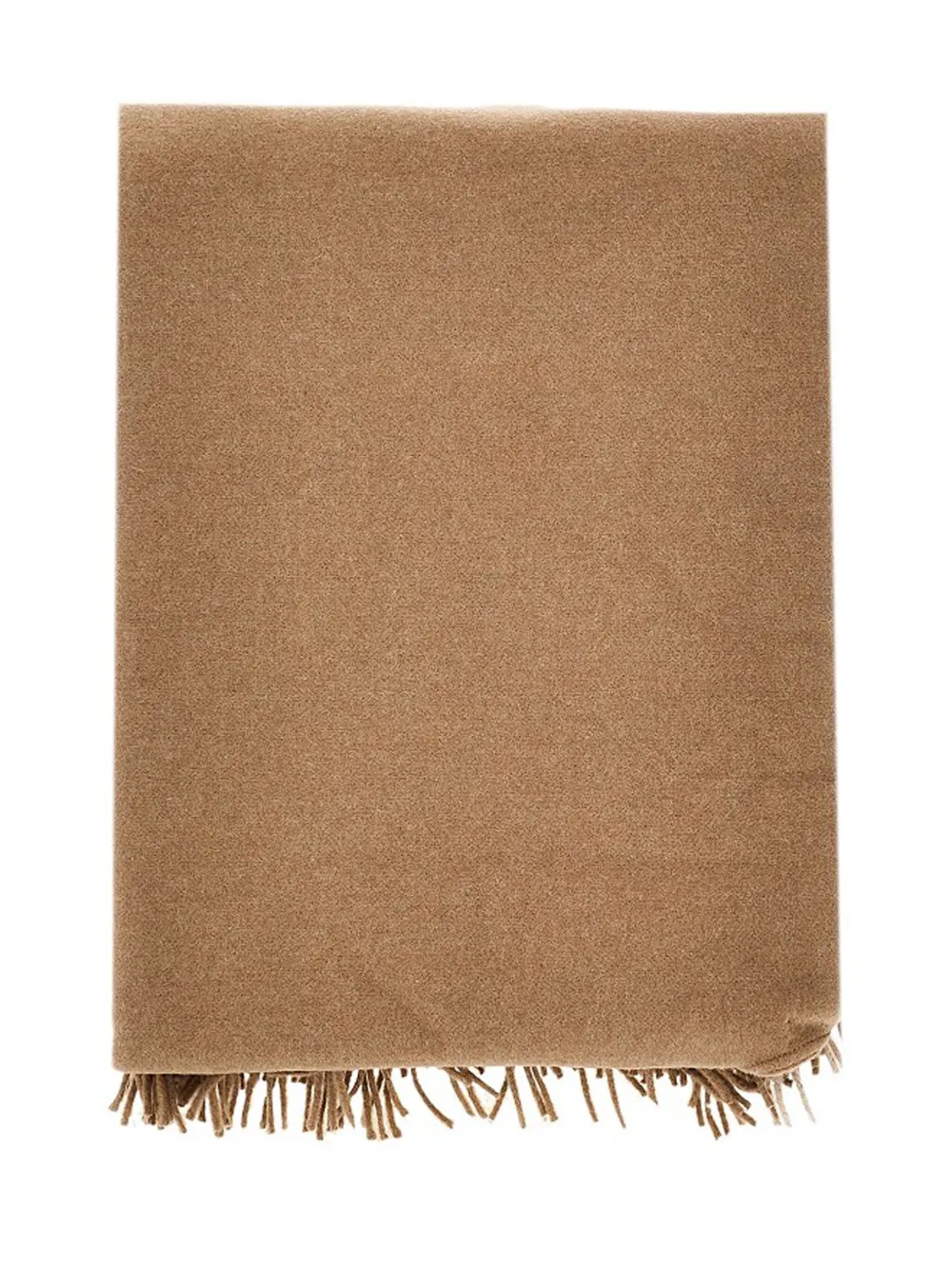 Max Mara Sjaal met franje Beige