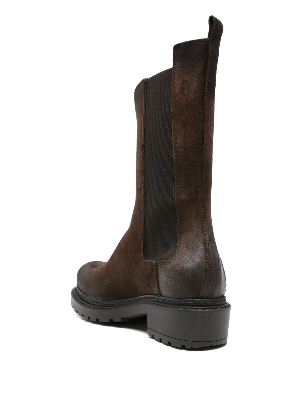 Metisse 40mm Beatles elastic-panel suede boots Brown