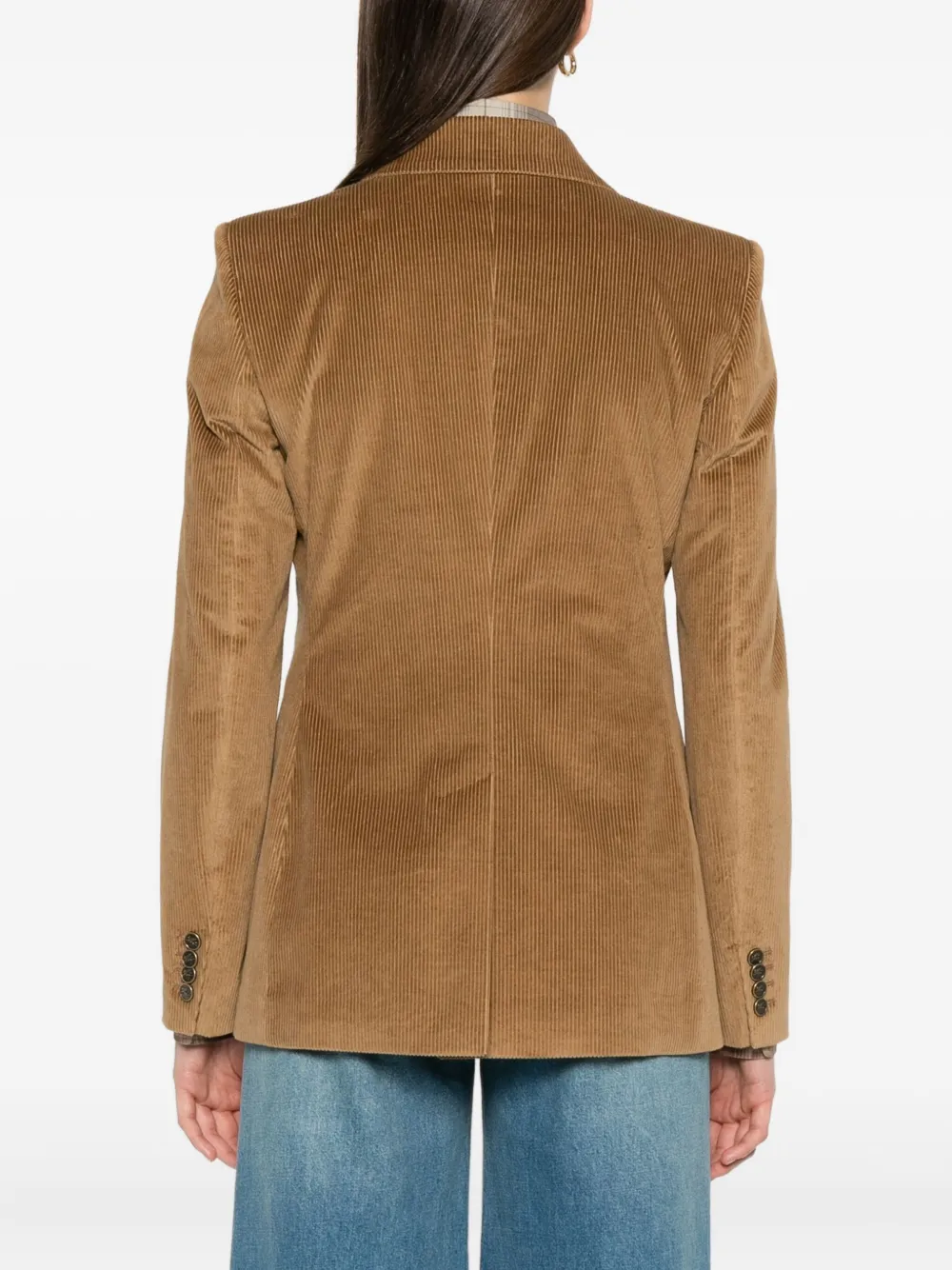 ETRO Blazer met dubbele rij knopen Bruin