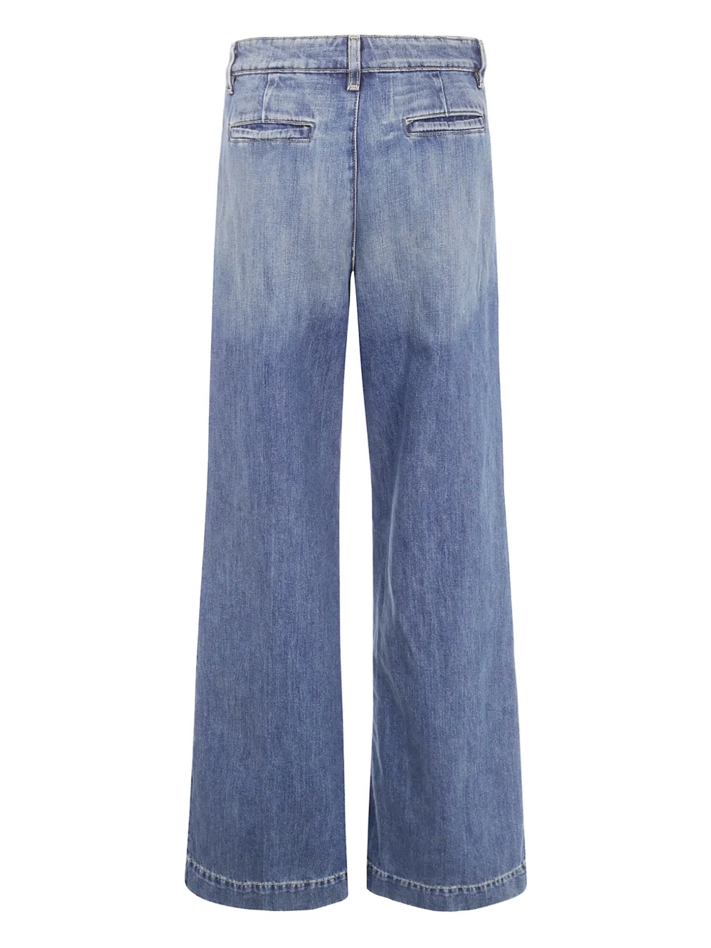 Lauren Ralph Lauren Jeans met wijde pijpen Blauw