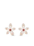 Roberto Coin 18kt rose gold Tiaré ruby earrings - Pink