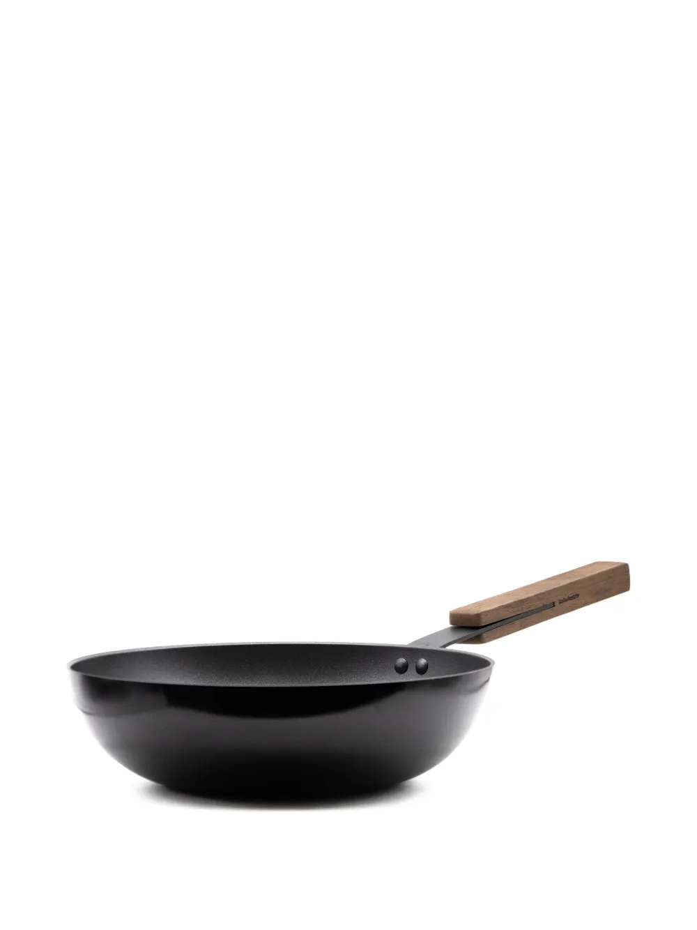 knindustrie wood-handle wok (28cm) - ブラック knindustrie wood-handle wok (28cm) - ブラック