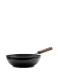 knindustrie wood-handle wok (28cm) - Black