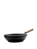 knindustrie wooden-handle wok (32cm) - Black