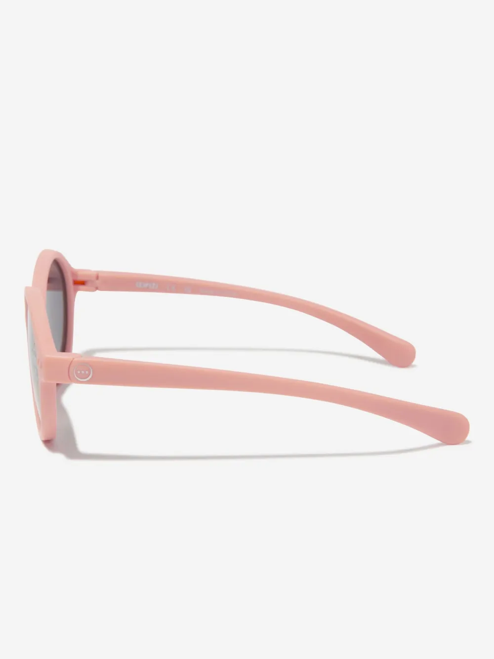 IZIPIZI KIDS #D zonnebril met rond montuur Oranje