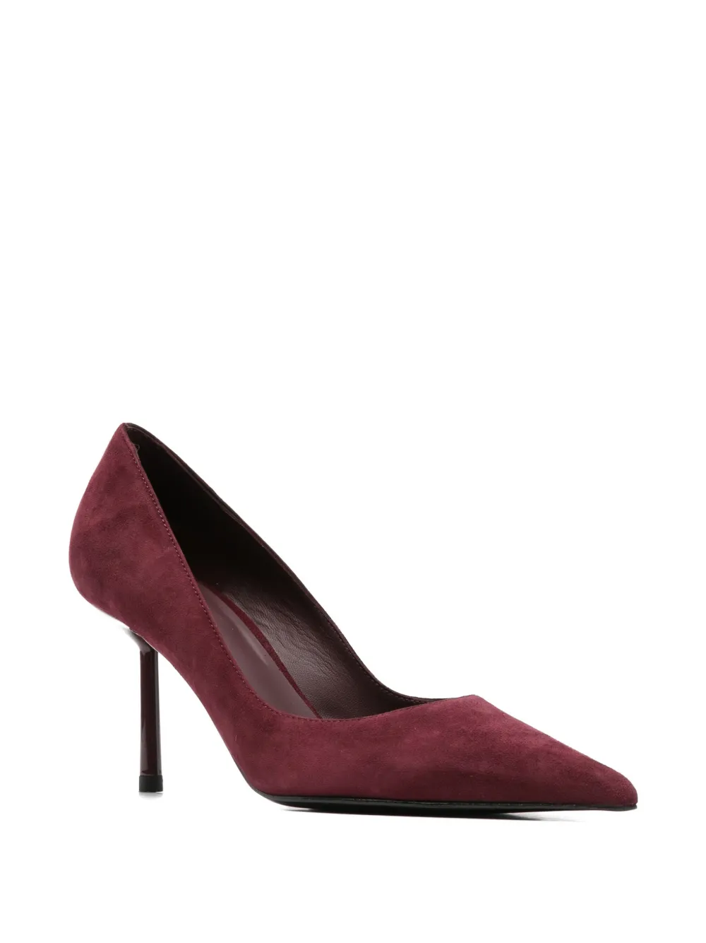 Le Silla 90mm pointed-toe leather pumps Rood