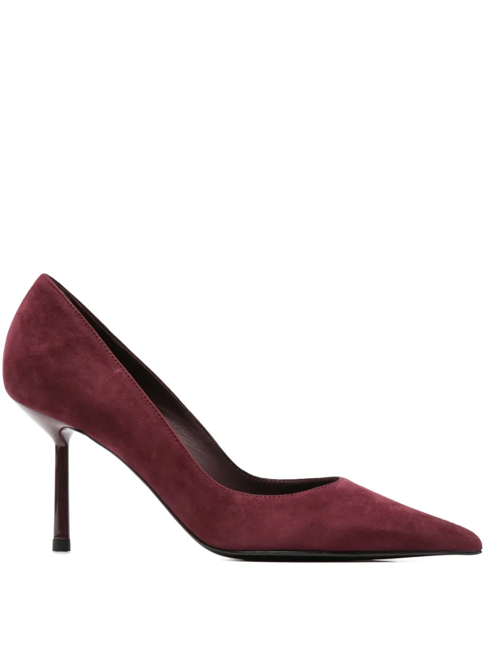 Le Silla 90mm pointed-toe leather pumps Rood