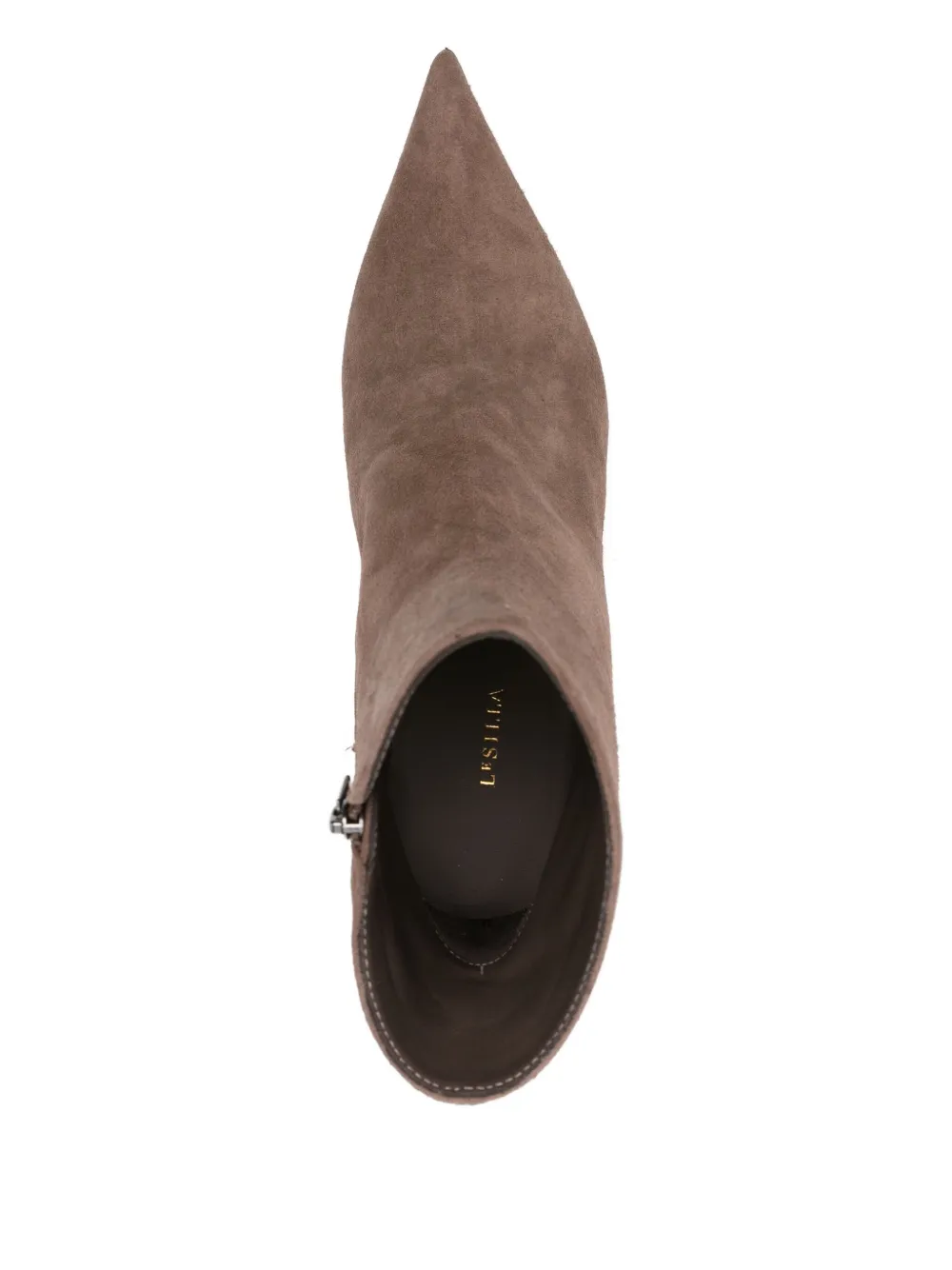 Le Silla 90mm pointed-toe stiletto boots Brown