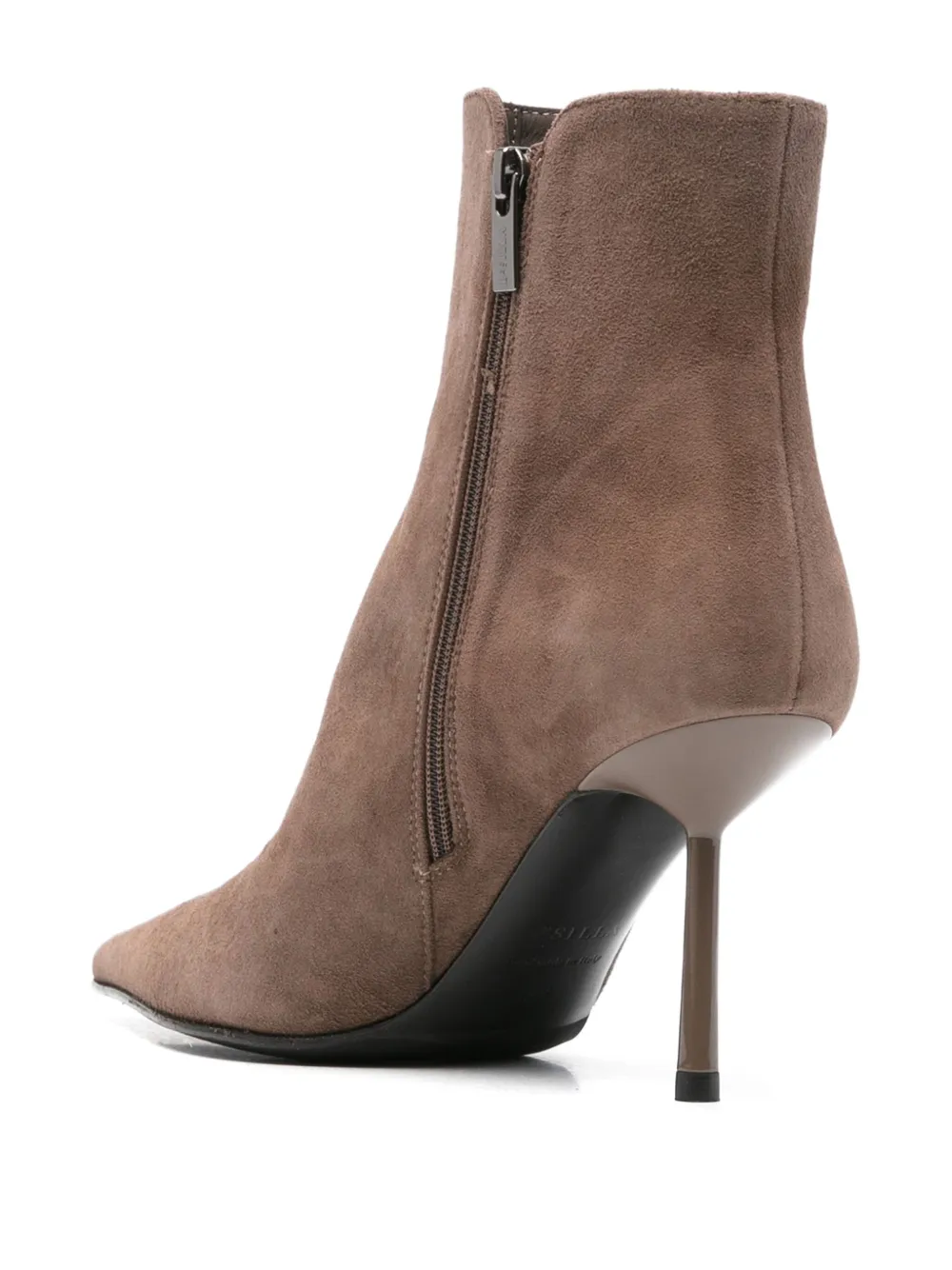 Le Silla 90mm pointed-toe stiletto boots Brown