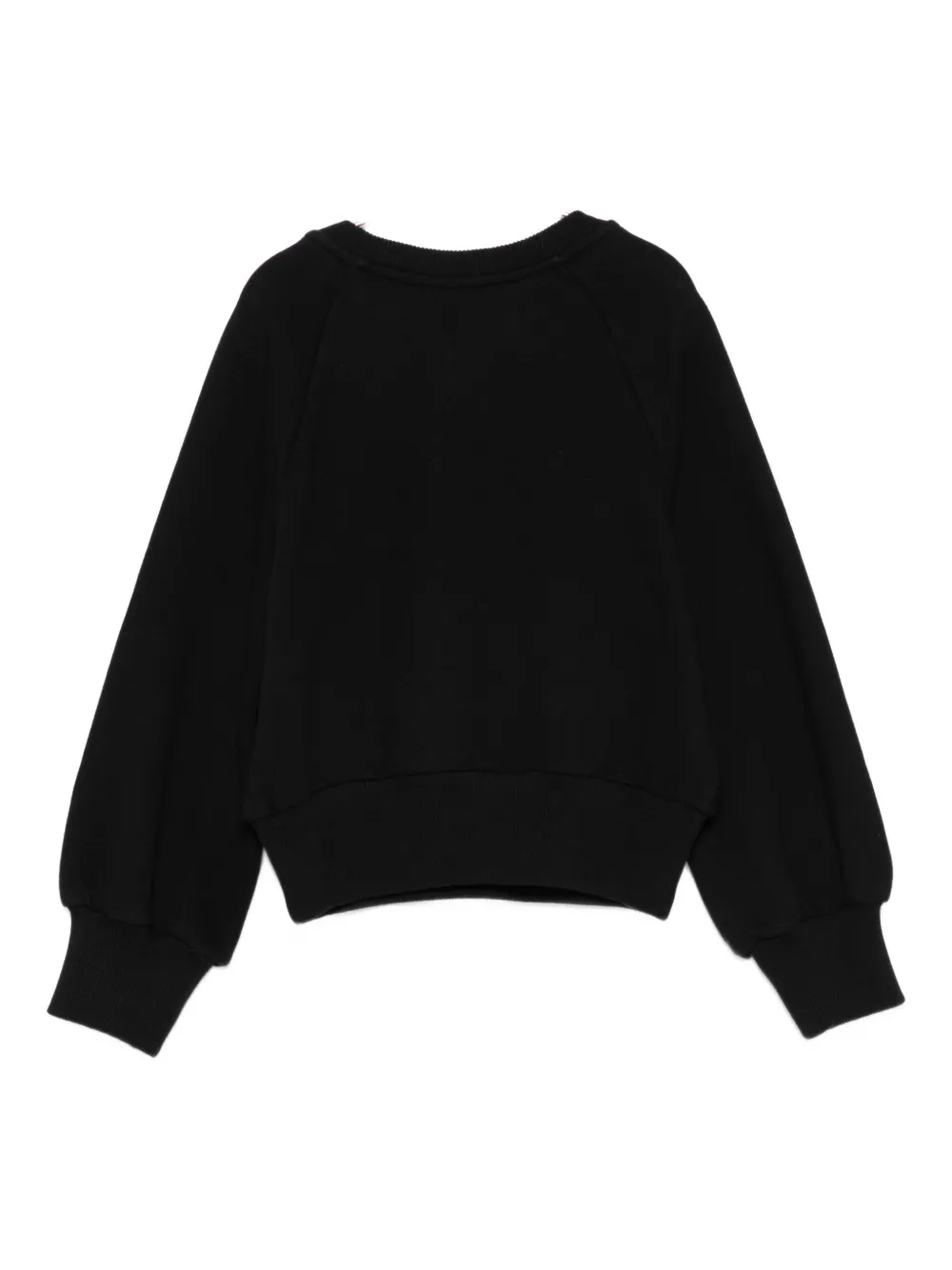 Balmain Kids Sweater met logoprint Zwart