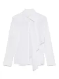 Yohji Yamamoto Pre-Owned 2000s drape-detail shirt - White