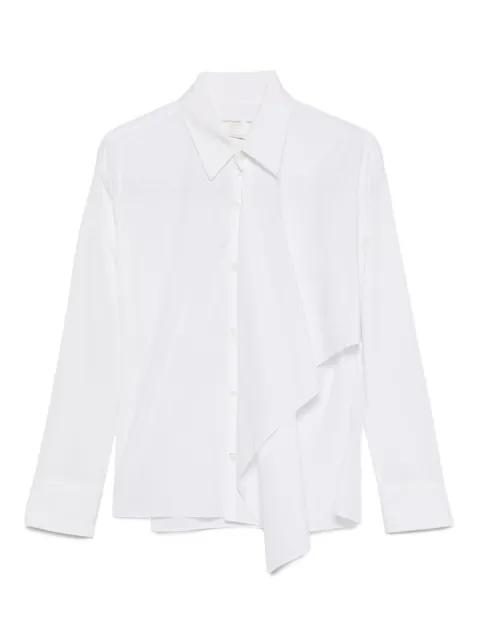 Yohji Yamamoto Pre-Owned 2000s drape-detail shirt
