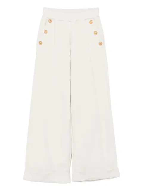 Balmain Kids button-detailed trousers