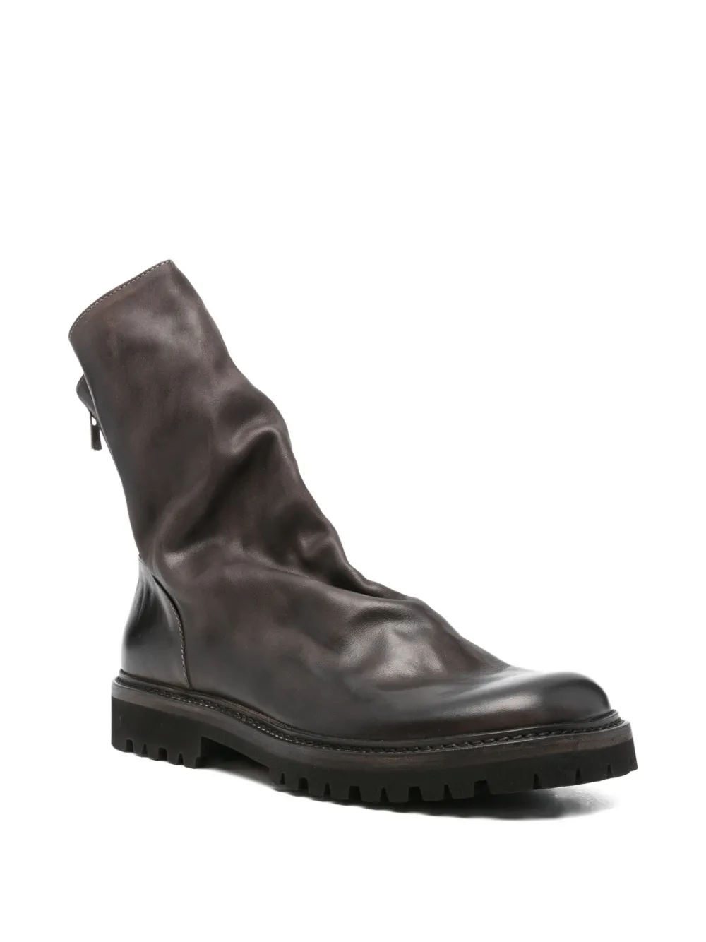 Shoto leather zip-fastening boots | Biker Boots | Image 2