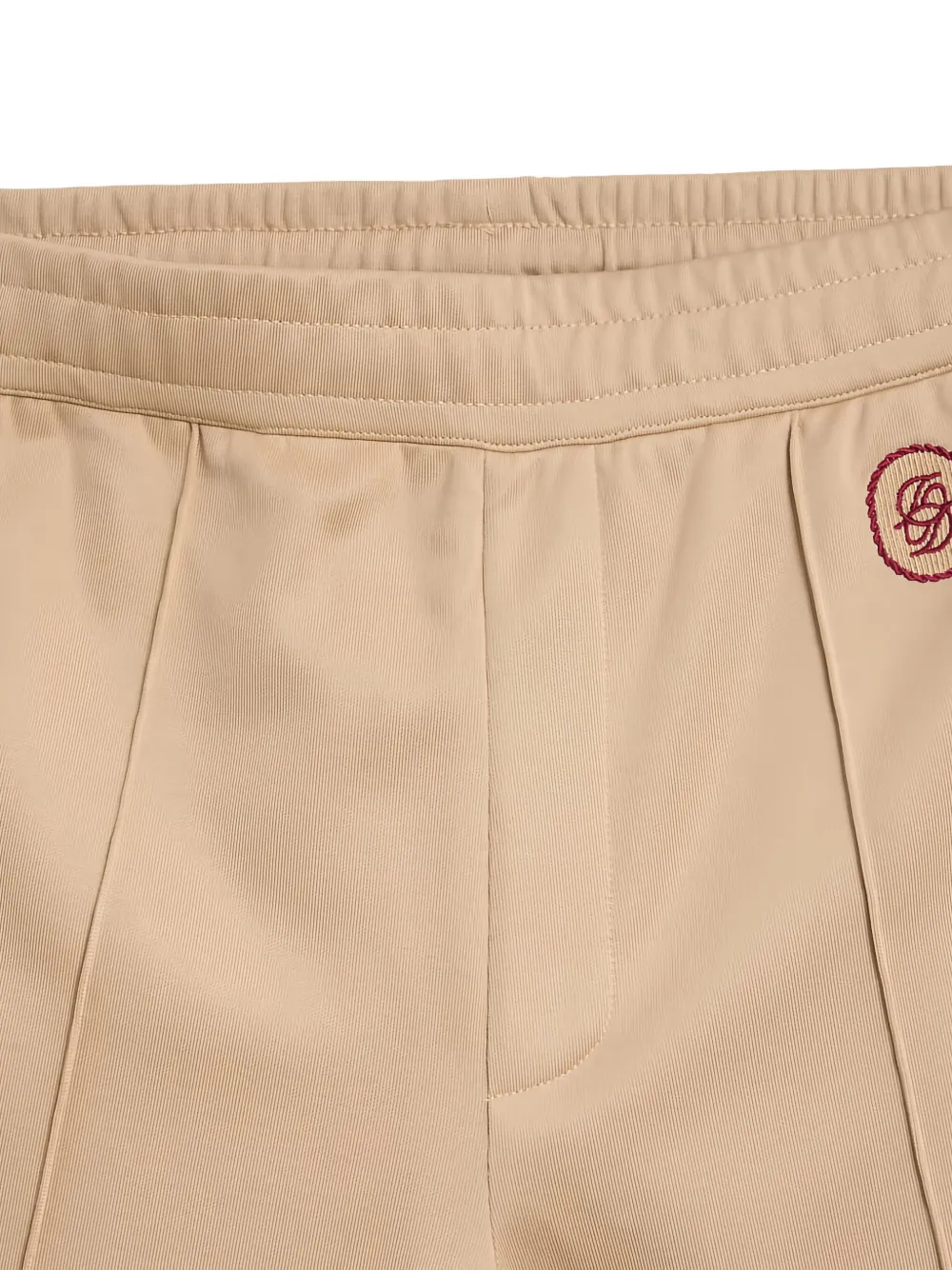 Drôle De Monsieur Trainingsbroek met zijstreep Beige