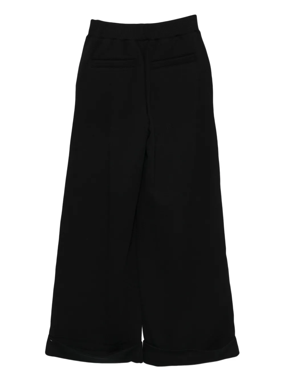 Balmain Kids gold-button cuffed trousers | Girls Casual Trousers | Image 2