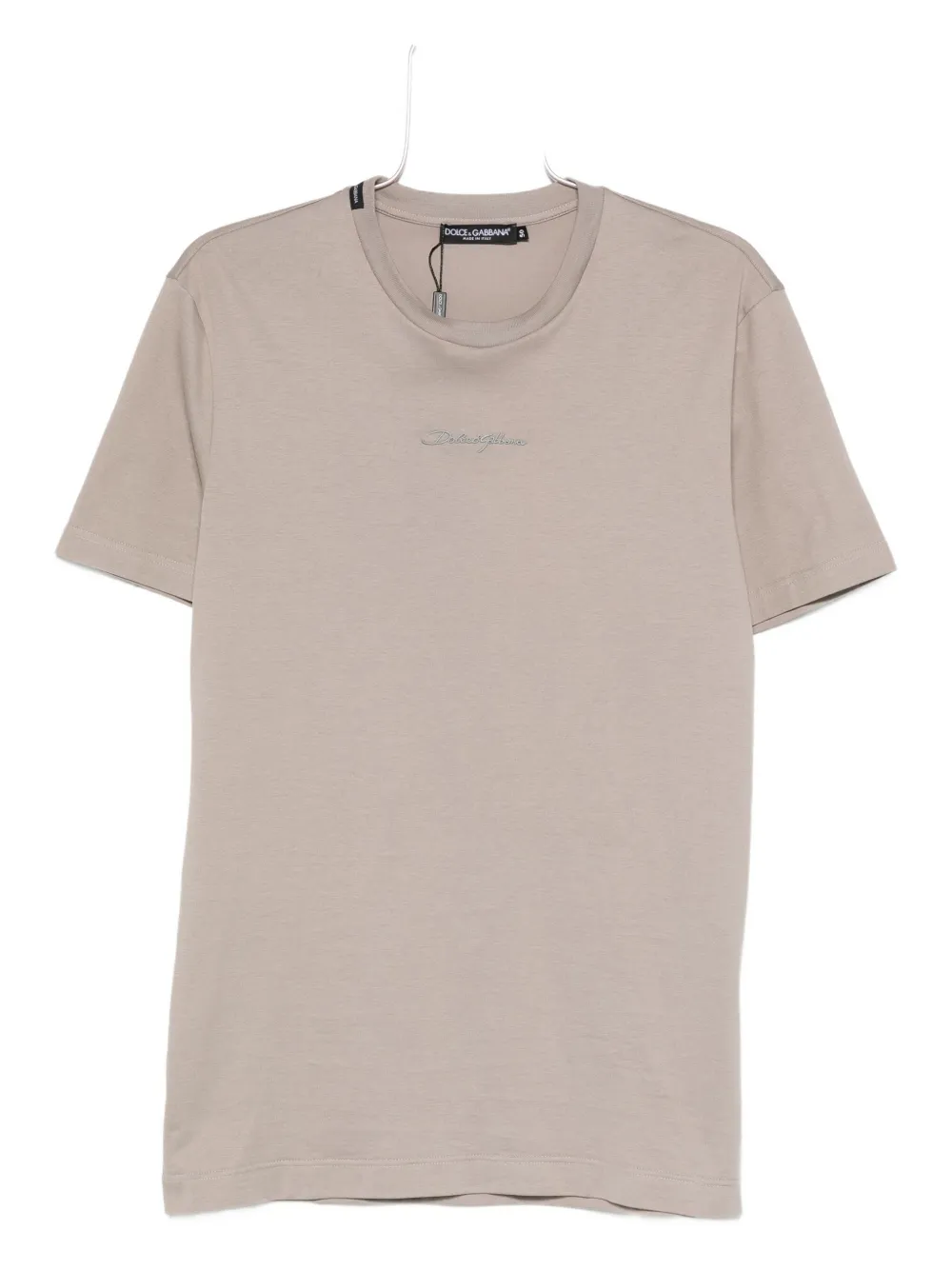 Dolce & Gabbana crew-neck T-shirt Beige