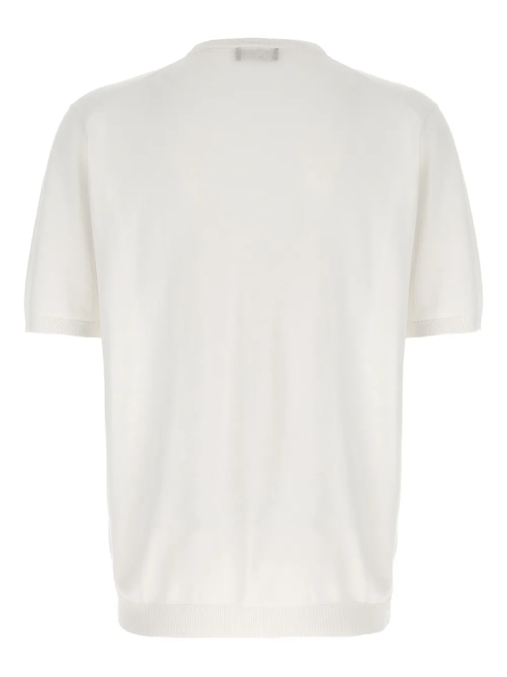 Roberto Collina Gebreid T-shirt Wit
