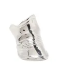 Jean Paul Gaultier the crushed can ring - Silver