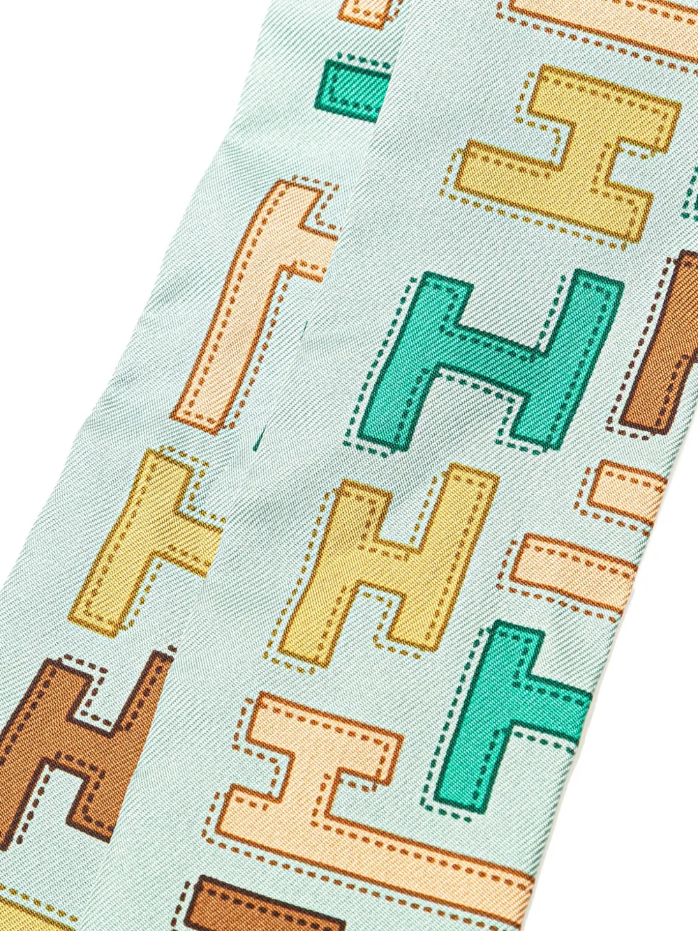 Hermès Pre-Owned 2000-2020 H Silk Twilly Scarf scarves | Image 2