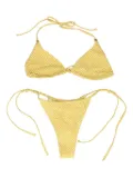 Elisabetta Franchi polka-dot bikini - Yellow