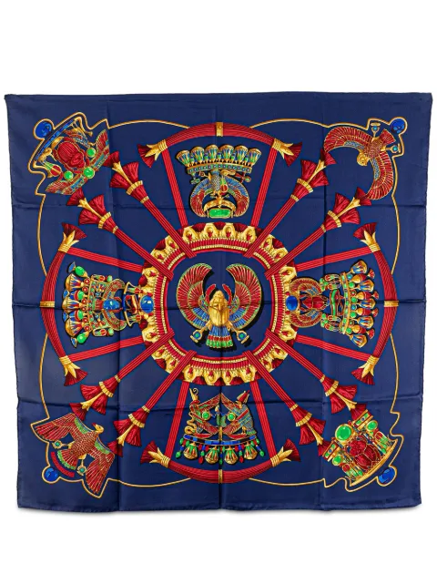 Hermès Pre-Owned 2000-2020 Scarabees Et Pectoraux Silk Scarf scarves