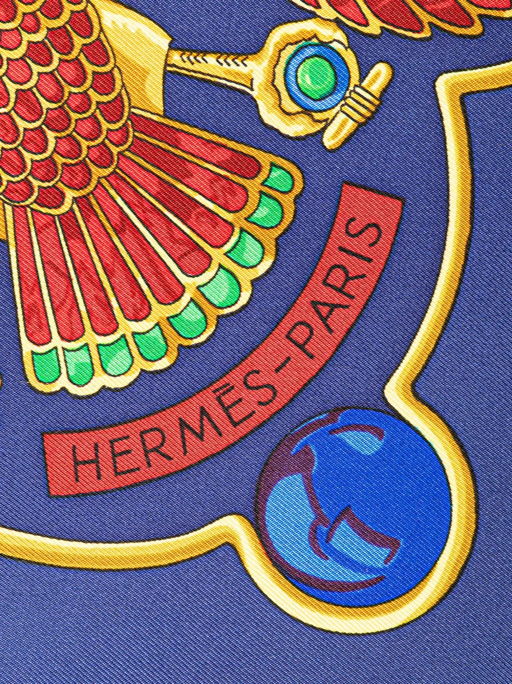 Hermès Pre-Owned 2000-2020 Scarabees Et Pectoraux Silk Scarf scarves | Image 2