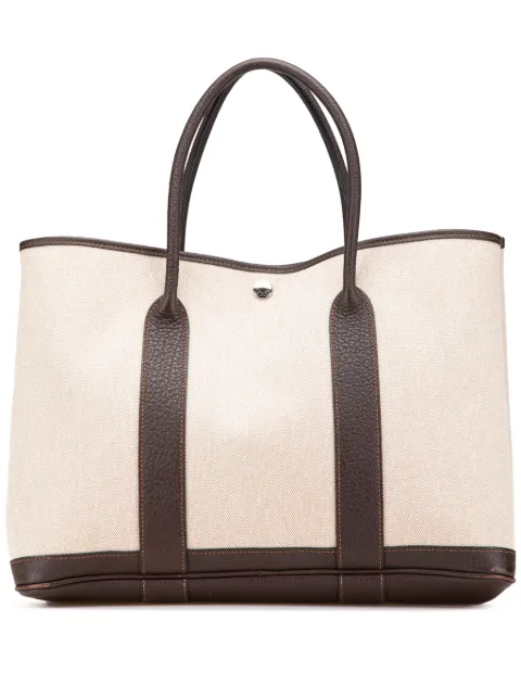 Hermès Pre-Owned 1997-2014 Toile and Negonda Garden Party 36 tote bag