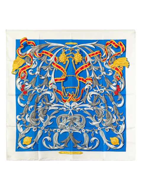 Hermès Pre-Owned 2000-2020 Le Mors A La Conetable Silk Scarf scarves