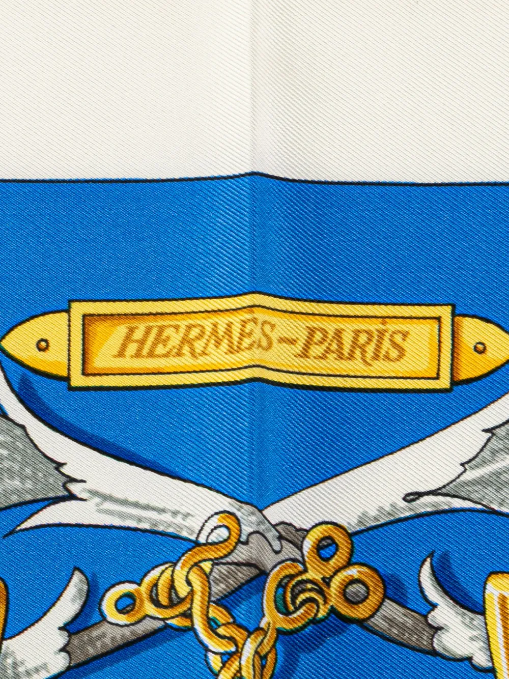 エルメス(HERMES) Le Mors A La Conetable Hermès Le Mors a La Conetable Framed Scarf | Maison George