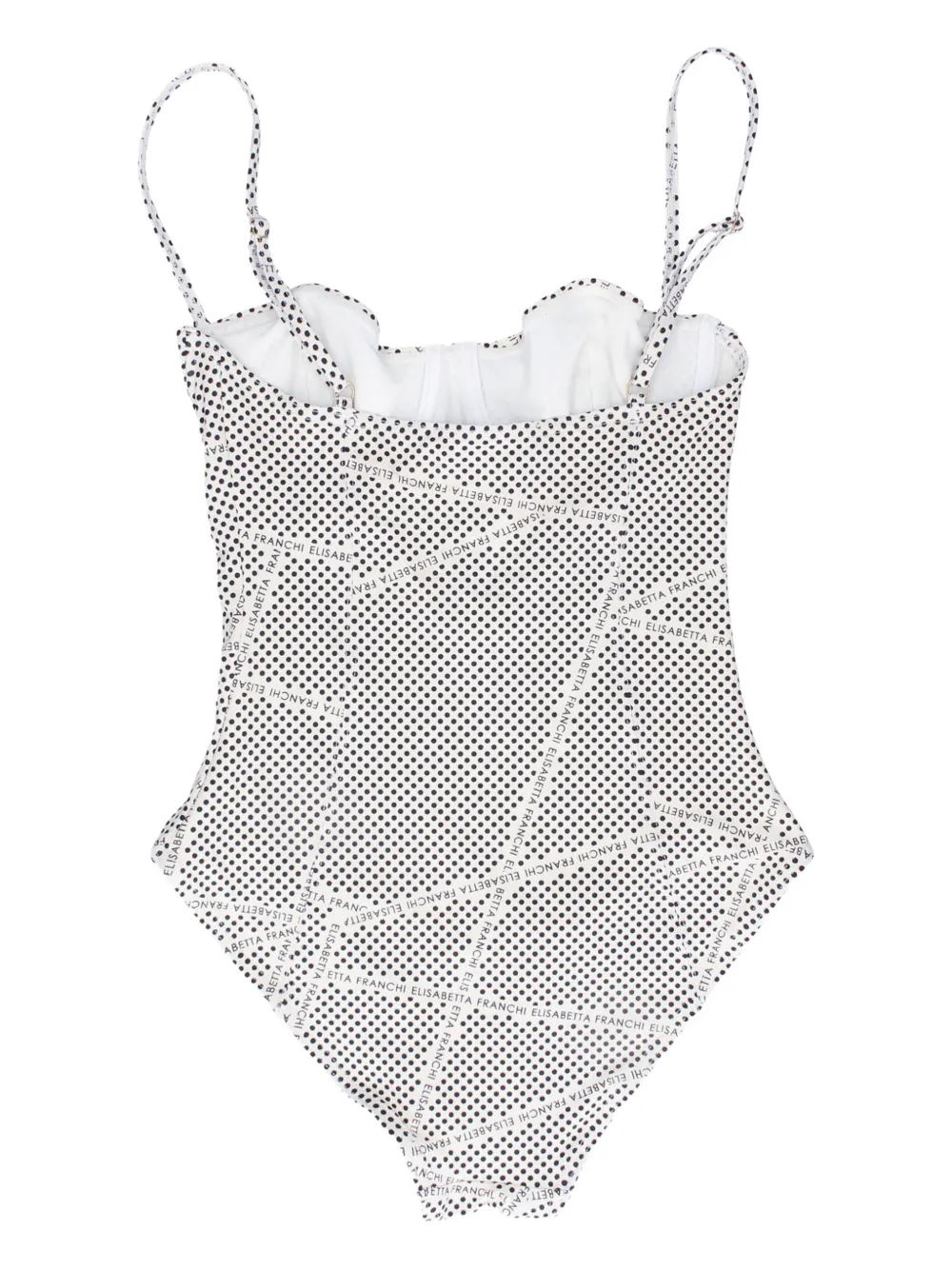 Elisabetta Franchi polka-dot swimsuit | One-Pieces | Image 2