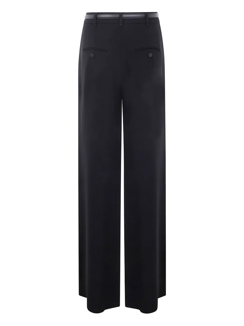Max Mara Broek met ceintuur Zwart