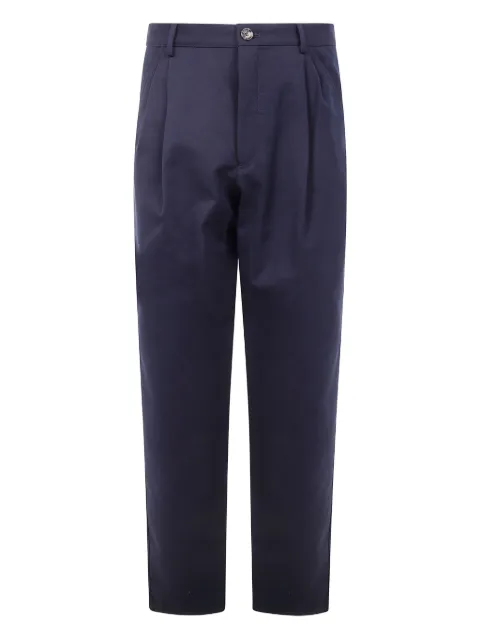 Brunello Cucinelli Calça de algodão com vinco