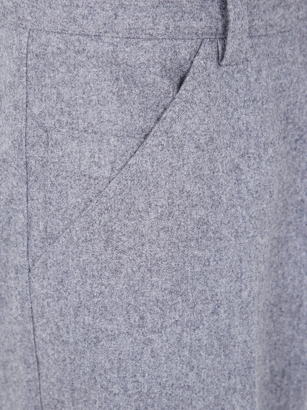 Brunello Cucinelli wool trousers Grijs