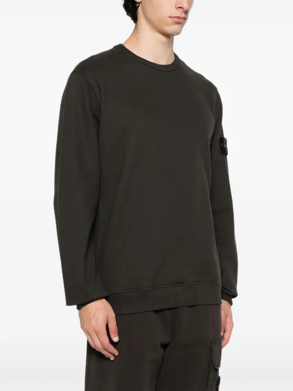 Stone Island ロゴ スウェットシャツ | グレー | FARFETCH JP