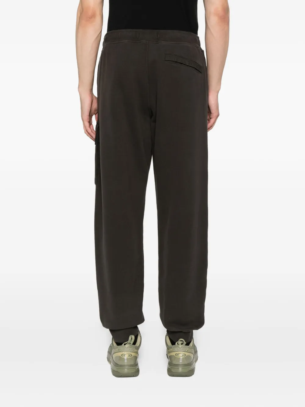 Stone Island cargo-pocket track pants Zwart