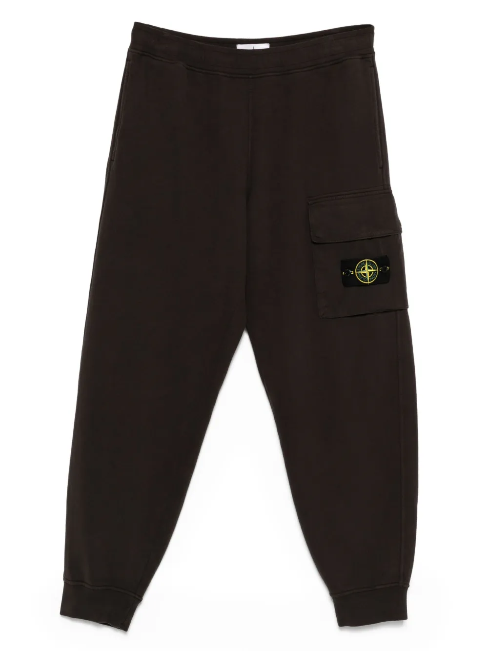 Stone Island cargo-pocket track pants Zwart