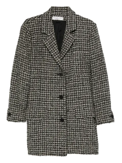 Christian Dior Pre-Owned 1990s tweed coat